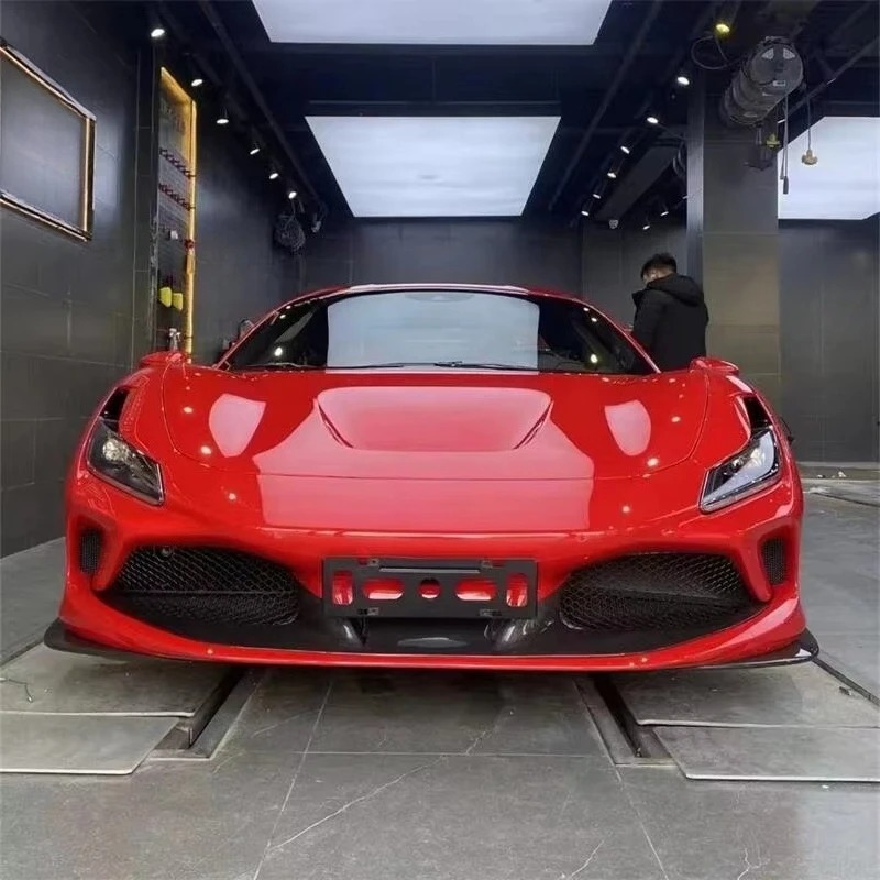 Dry Carbon Fiber Bodykit OEM Style for  F8 Carbon Bumper Hood Door Fender Side Skirts Spoiler